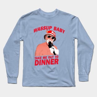 byron wassup baby Long Sleeve T-Shirt